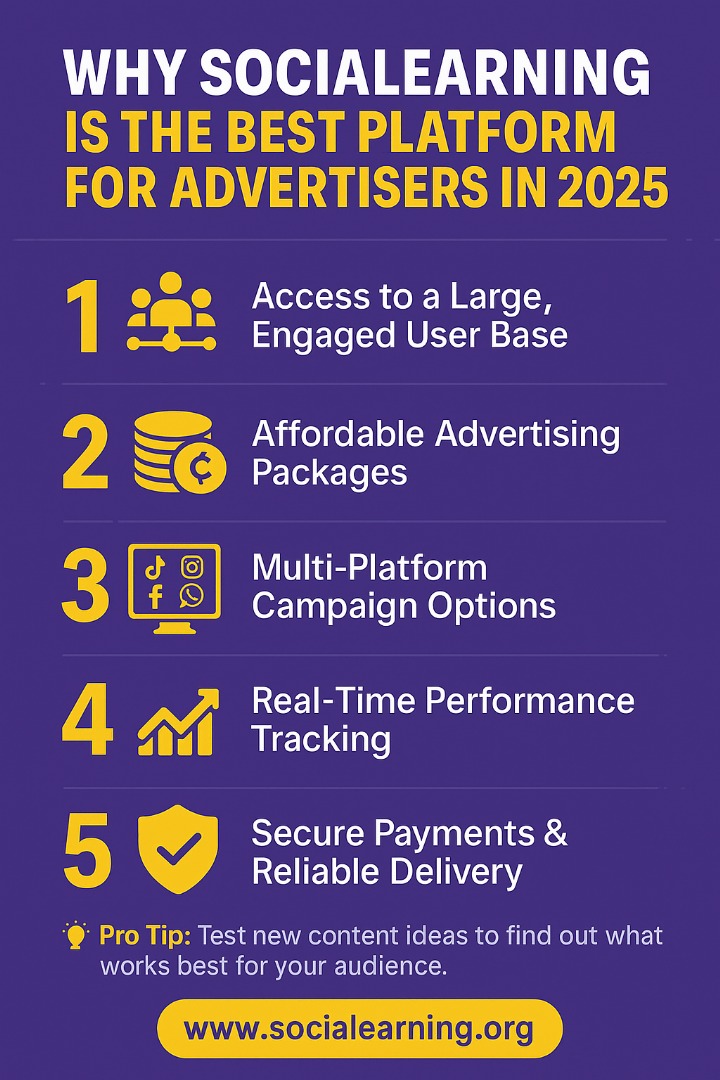 Why SocialEarning is the Best Platform for Advertisers in 2025