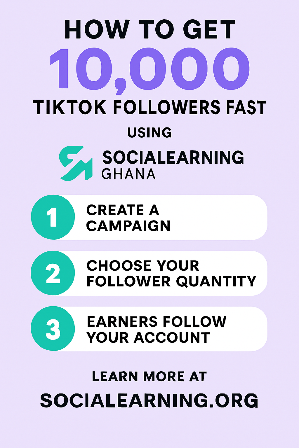 How to Get 10,000 TikTok Followers Fast Using SocialEarning Ghana